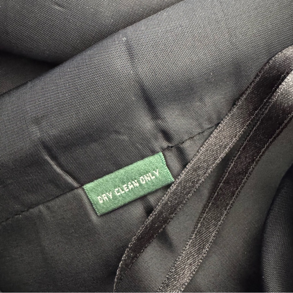 Ralph Lauren Wool Gray Glen Plaid Women's Trousers - Picture 3 of 5